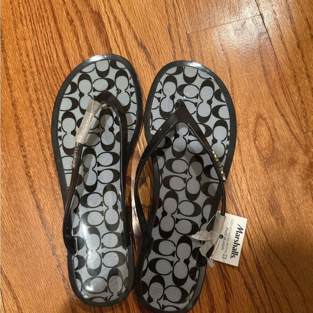 Coach Flip Flops